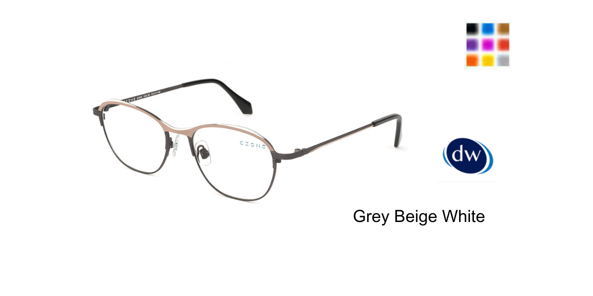 Grey Beige White