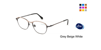 Grey Beige White
