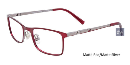 Matte Red Matte Silver