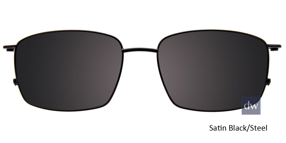 Satin Black Steel Clip-On