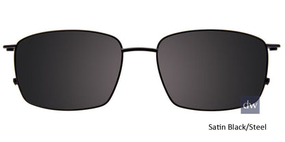 Satin Black Steel Clip-On