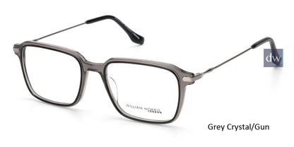 Grey Crystal/Gun William Morris London WM50175 Eyeglasses.