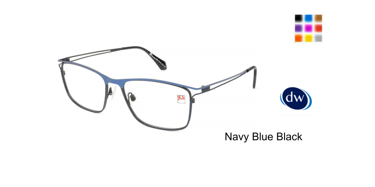 Navy Blue Black