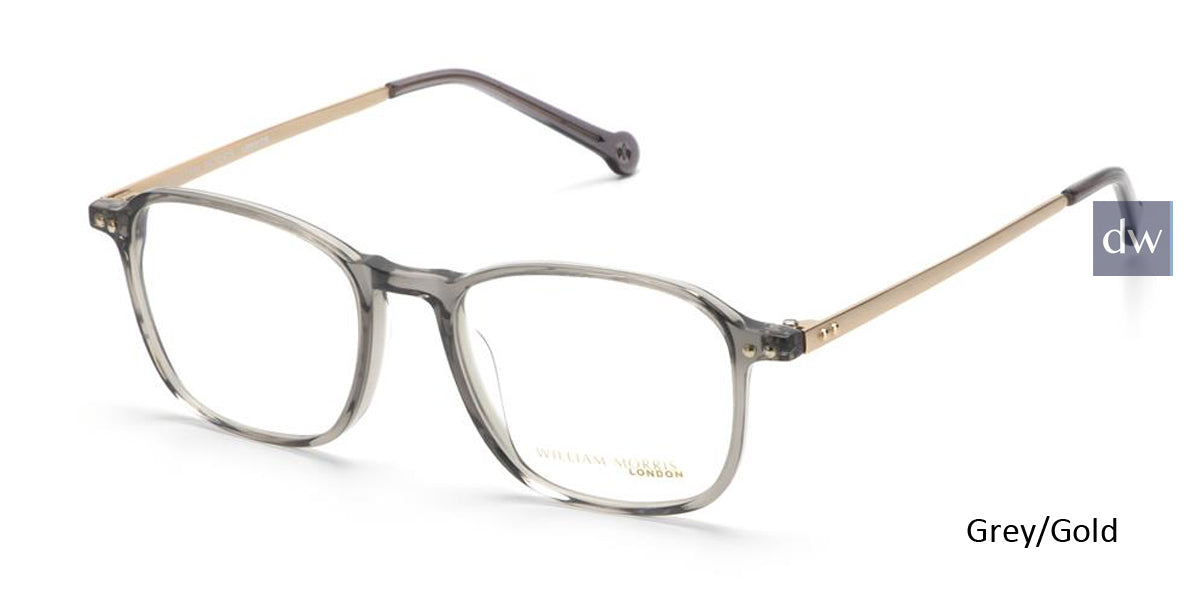 Grey/Gold William Morris London WM55008 Eyeglasses.
