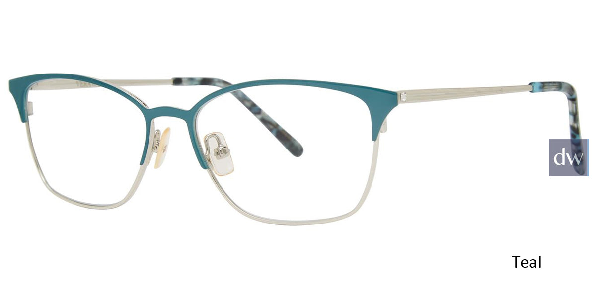 Teal Vera Wang Charlene Eyeglasses.