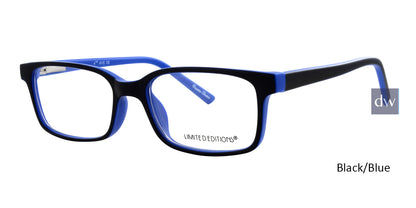 Black/Blue Limited Edition 4TH AVE Eyeglasses