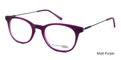 Matt Purple William Morris London WM50008 Eyeglasses - Teenager.