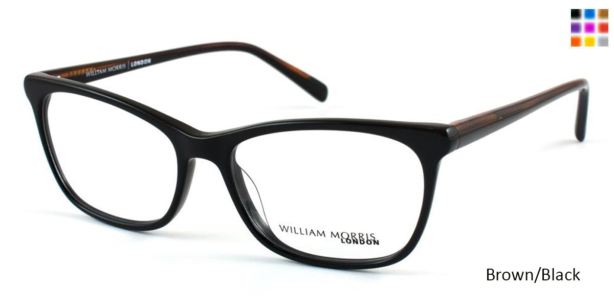 Brown/Black William Morris London WM50017 Eyeglasses.