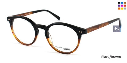 Black/Brown William Morris London WM50018 Eyeglasses- Teenager.