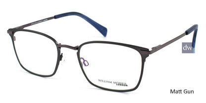 Matt Gun William Morris London WM50038 Eyeglasses.