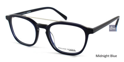 Midnight Blue William Morris London WM50041 Eyeglasses.