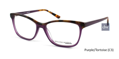 Purple/Tortoise (C3) William Morris London WM50043 Eyeglasses.