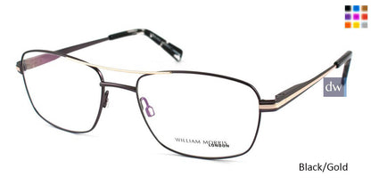 Black/Gold William Morris London WM50045 Eyeglasses.