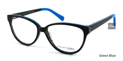 Green/Blue William Morris London WM50049 Eyeglasses.