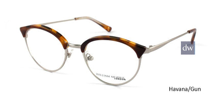 Havana/Gun William Morris London WM50055 Eyeglasses.