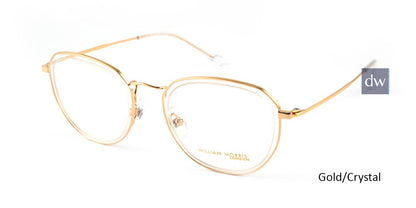 Gold/Crystal William Morris London WM50101 Eyeglasses.