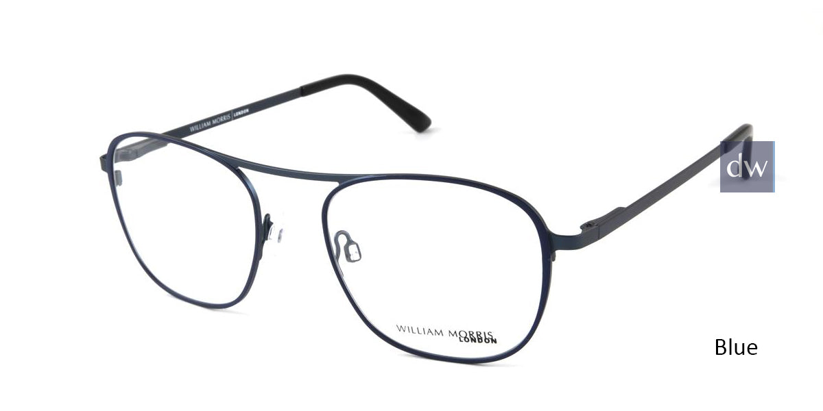 Blue William Morris London WM50133 Eyeglasses.