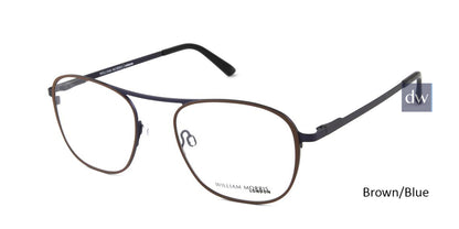Brown/Blue William Morris London WM50133 Eyeglasses.