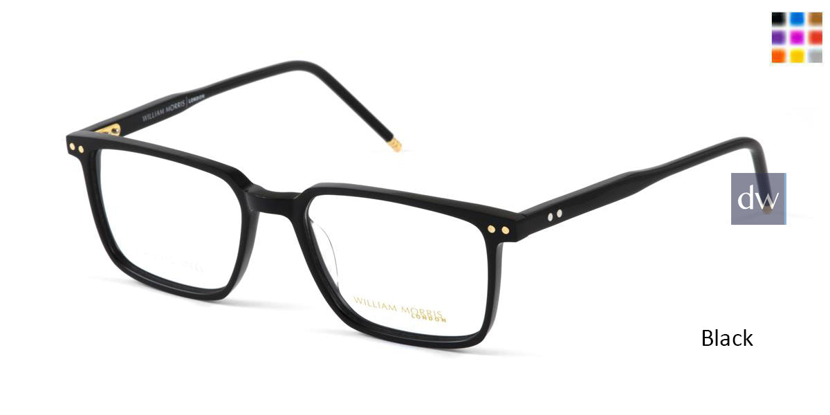 Black William Morris London WM50138 Eyeglasses - Teenager.