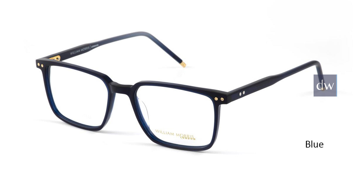 Blue William Morris London WM50138 Eyeglasses - Teenager.