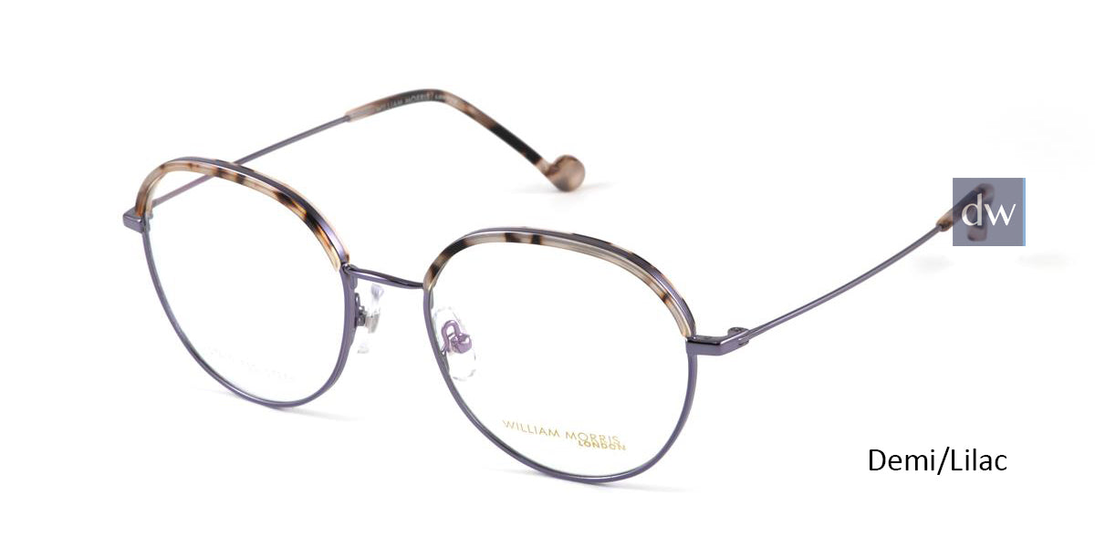 Demi/Lilac William Morris London WM50140 Eyglasses.