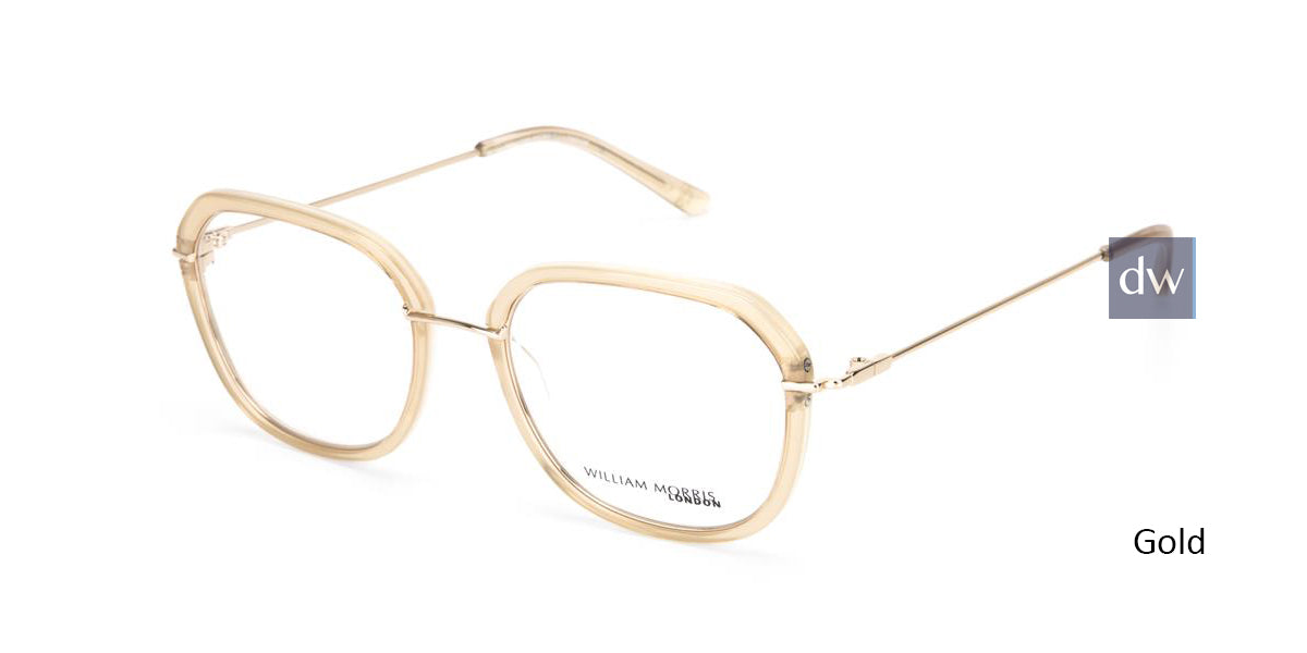 Gold William Morris London WM50142 Eyeglasses.