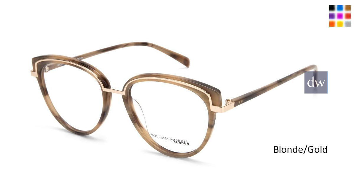 Blonde/Gold William Morris London WM50143 Eyeglasses.