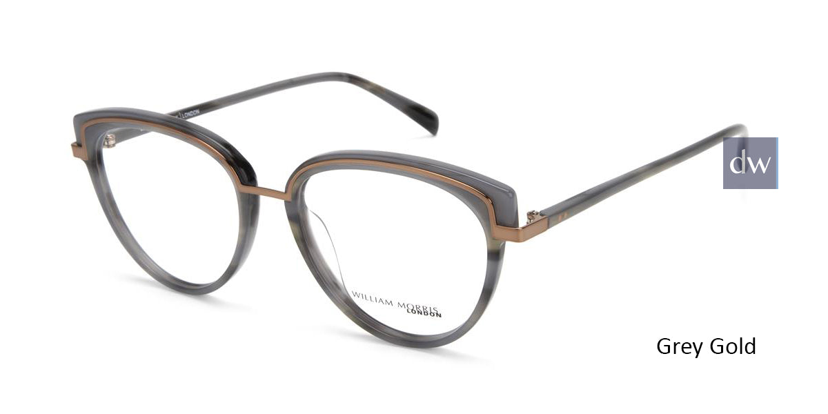 Grey Gold William Morris London WM50143 Eyeglasses.