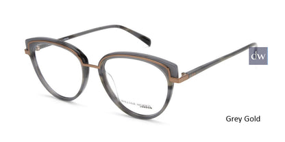 Grey Gold William Morris London WM50143 Eyeglasses.