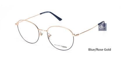 Blue/Rose Gold William Morris London WM50146 Eyeglasses.