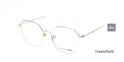 Cream/Gold William Morris London WM50148 Eyeglasses.