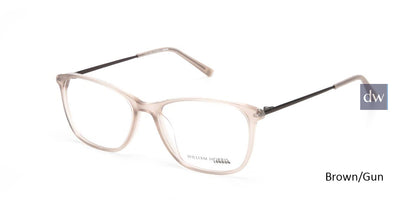 Brown/Gold William Morris London WM50152 Eyeglasses.