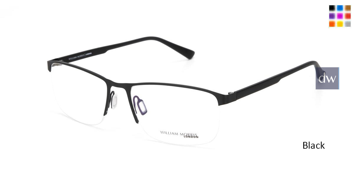 Black William Morris London WM50153 Eyeglasses.