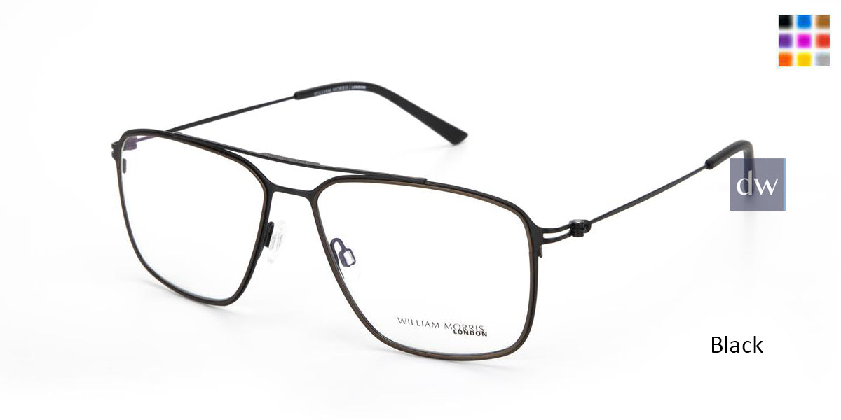 Black William Morris London WM50155 Eyeglasses.