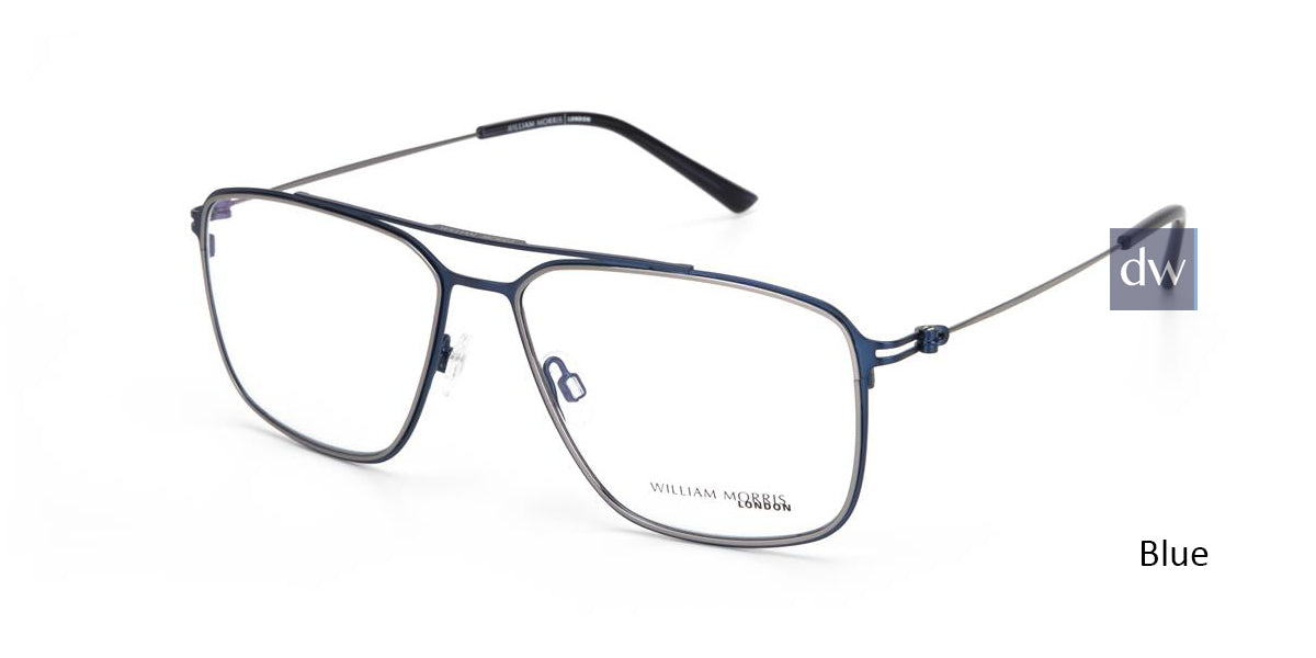 Blue William Morris London WM50155 Eyeglasses.