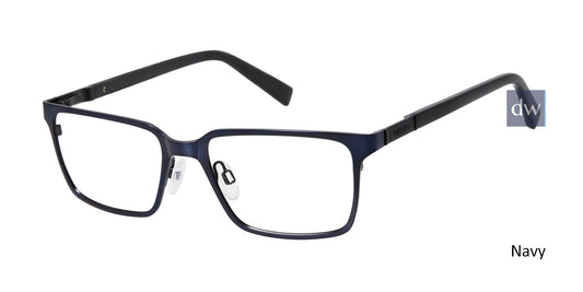 Navy Buffalo BM501 Eyeglasses.