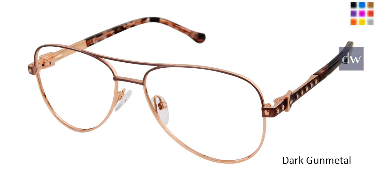Dark Gunmetal Buffalo BW503 Eyeglasses.