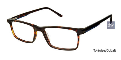Tortoise Cobalt Superflex SF-541 Eyeglasses.