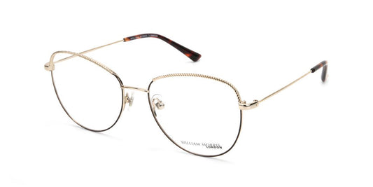 Brown/Gold William Morris London WM50147 Eyeglasses.