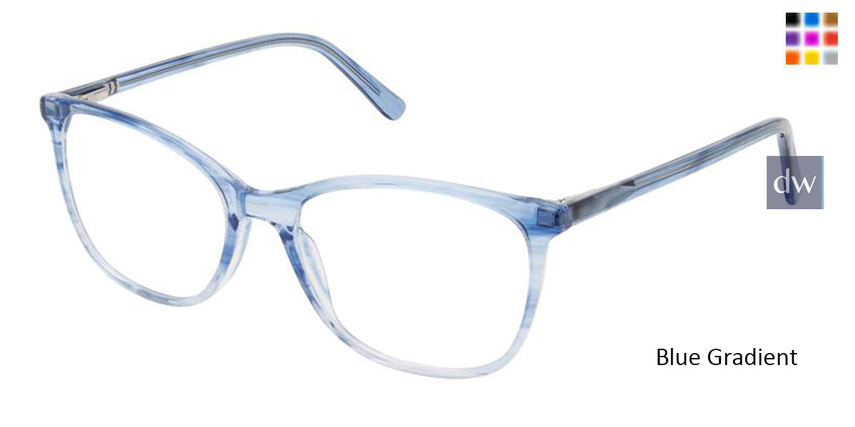 Blue Gradient Superflex SF-566 Eyeglasses