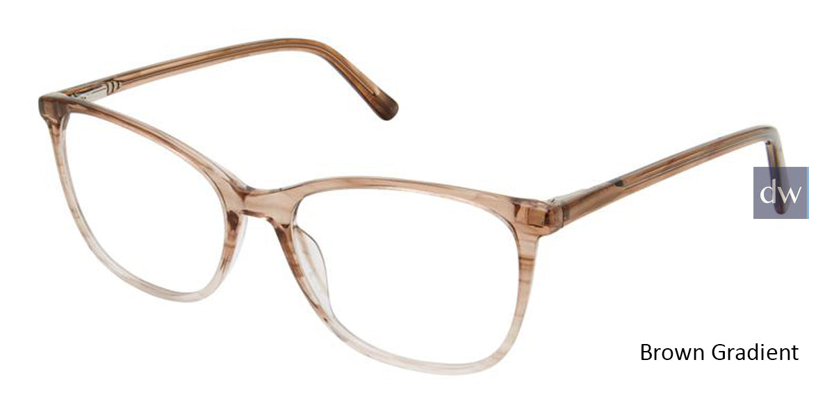 Brown Gradient Superflex SF-566 Eyeglasses.