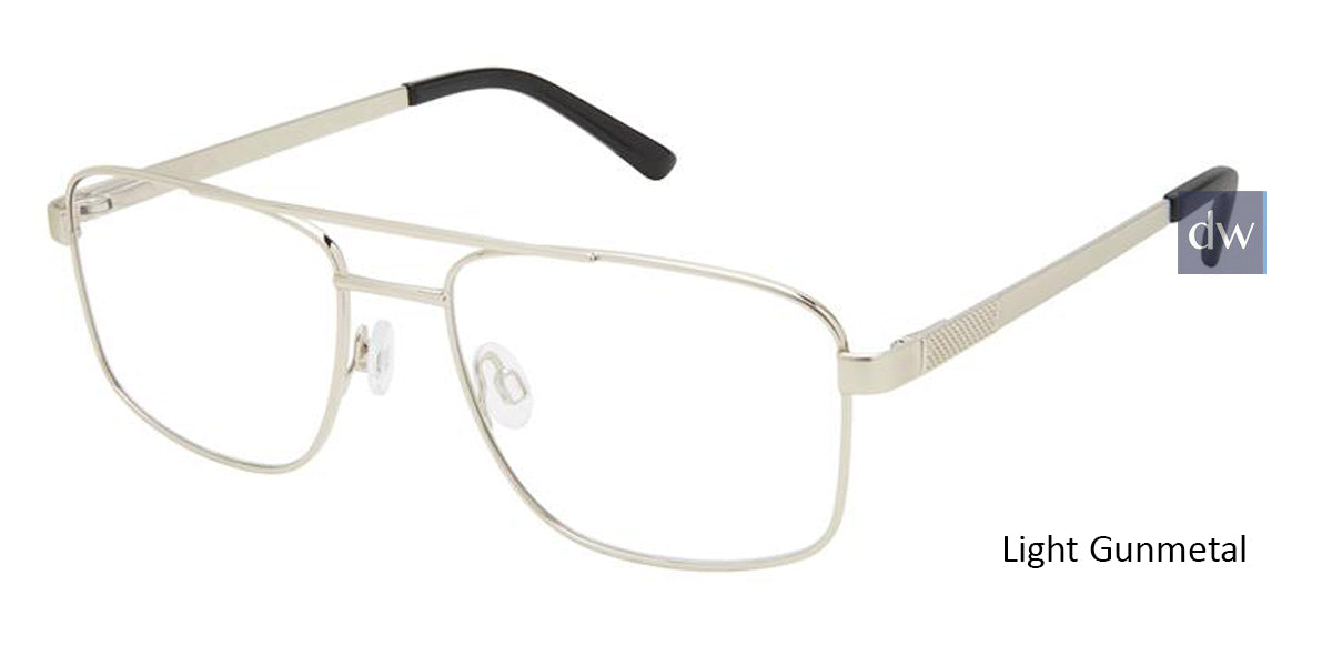 Light Gunmetal Superflex SF-570 Eyeglasses.