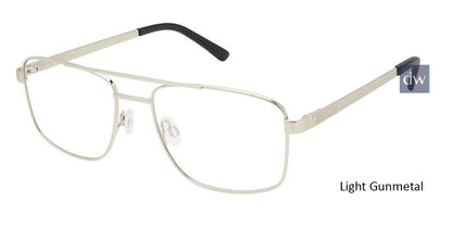 Light Gunmetal Superflex SF-570 Eyeglasses.