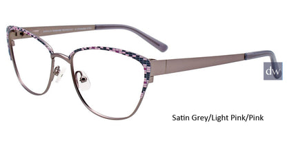 Satin Grey Light Pink Pink