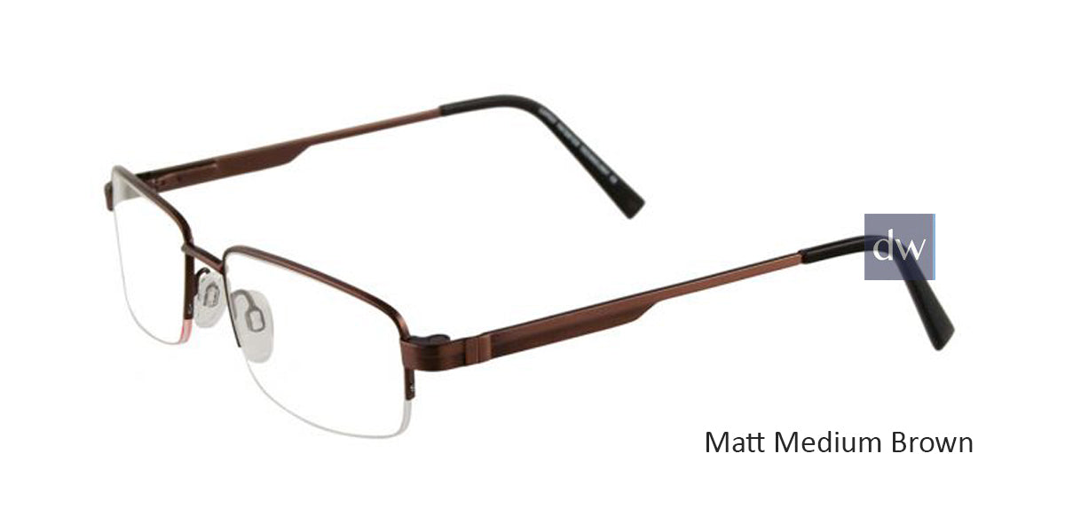 Matt Medium Brown Cargo C5036 Eyeglasses.