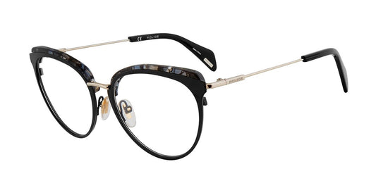 Black Marble Police VPL734 Eyeglasses.