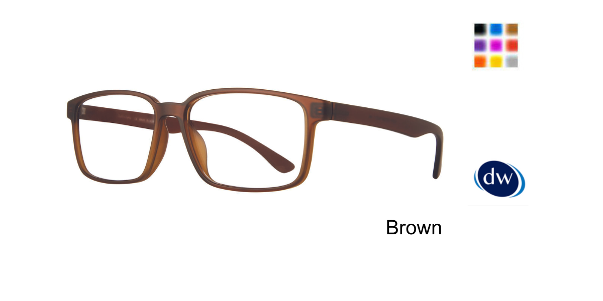 Brown Eight to Eighty Hugh Eyeglasses