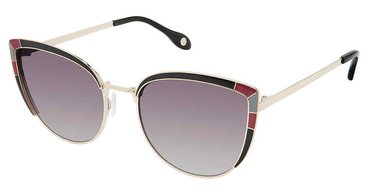 BLACK-MAGENTA Fysh F-2082 Sunglasses