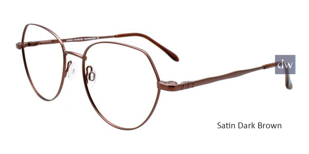 Satin Dark Brown Cargo C5056 Eyeglasses.