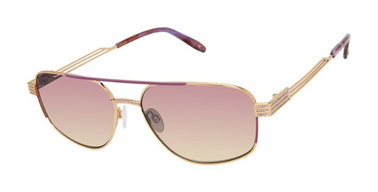 Gold Purple          VICTOR GLEMAUD X TURA VGS005 Sunglasses